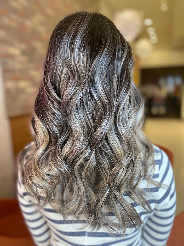 Ash Brown Balayage